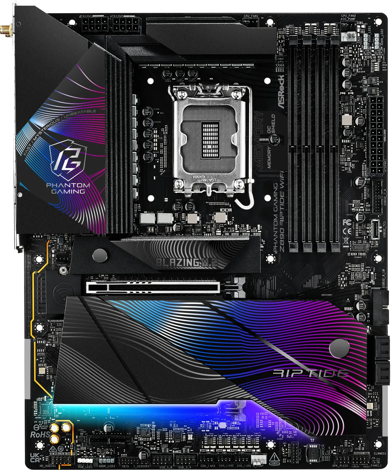 AsRock Z890 Riptide WIFI - Intel Z890 - So. 1851 - ATX