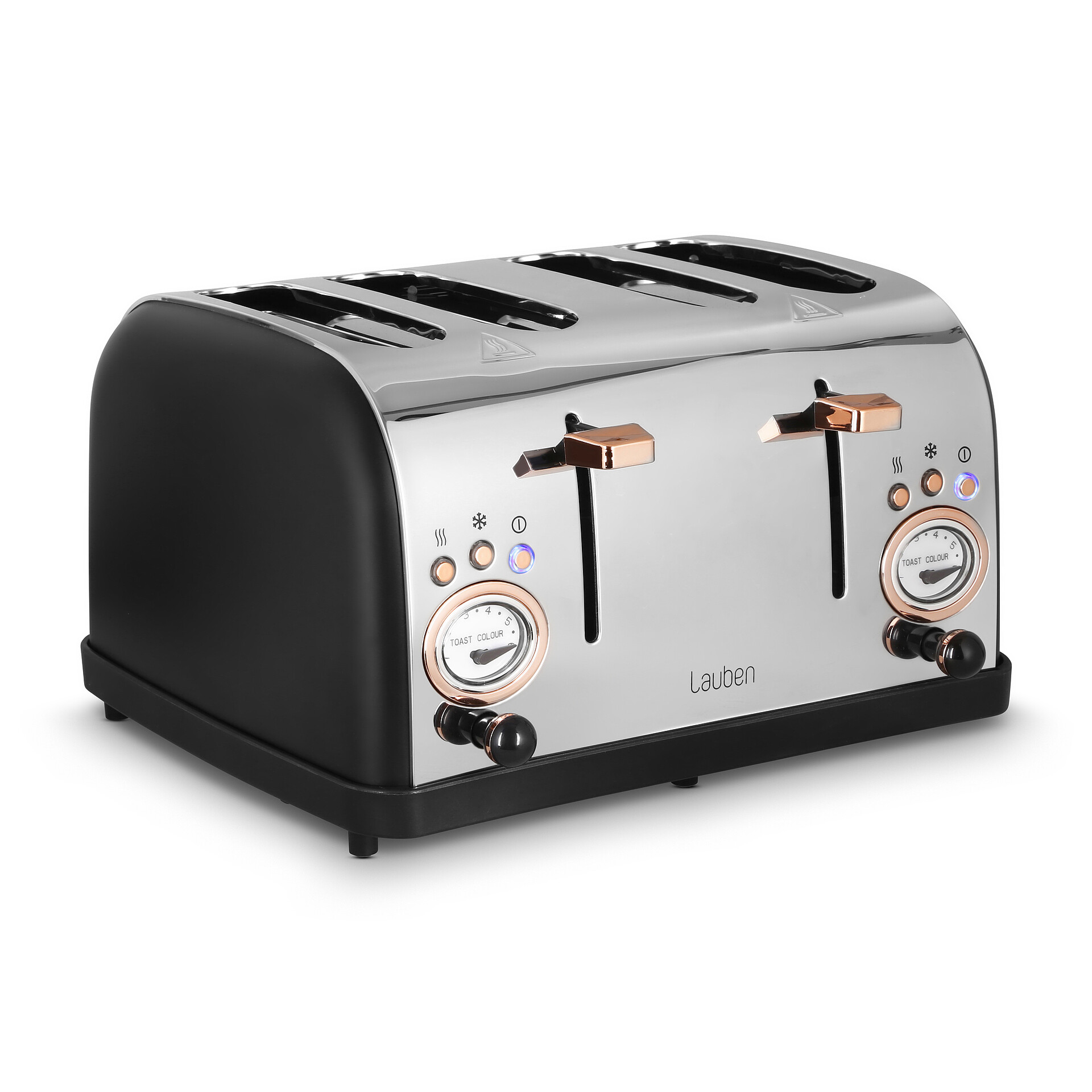 Lauben | Toaster 1500BC | 4Toasts | 1500W | schwarz retail