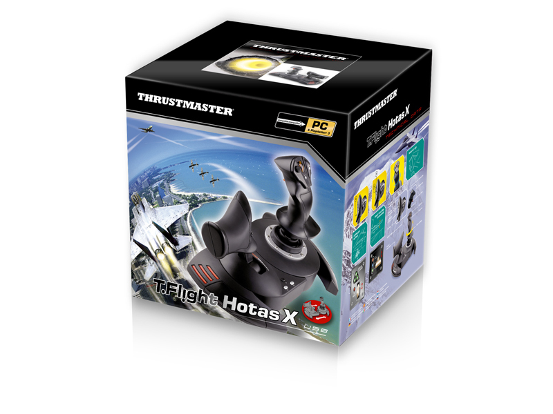ThrustMaster T-Flight Hotas X - Joystick - 12 Tasten