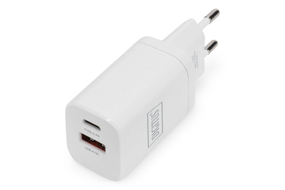 Ladegerät 30W 2 Port (1x USB-A, 1x USB-C) weiß