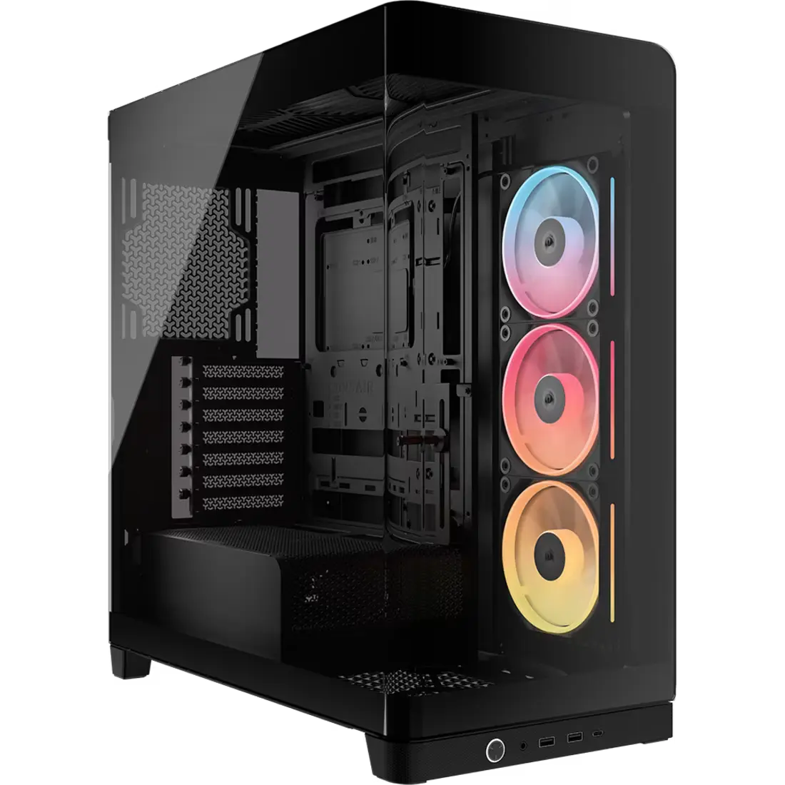 FRAME 4500X LX-R RGB, schwarz, Glasfenster