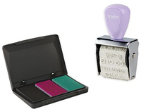 trodat Creative Mini/V2 Pastell Lila + Kissen 3Farben 1129