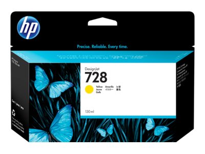 728 Gelb Tintenpatrone 130ml