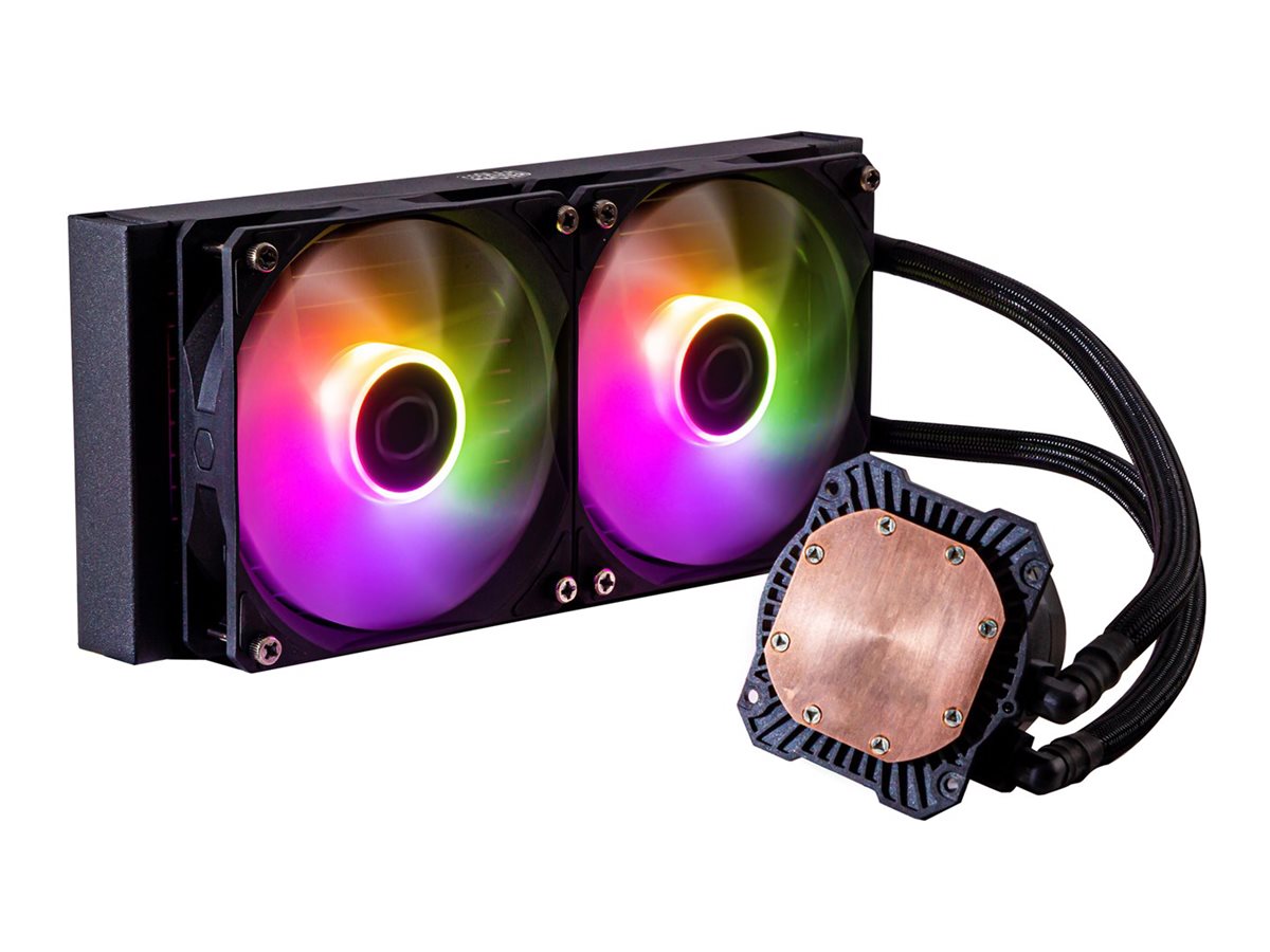 Cooler Master MasterLiquid 240L Core ARGB schwarz 240mm AIO-Wasserkühlung