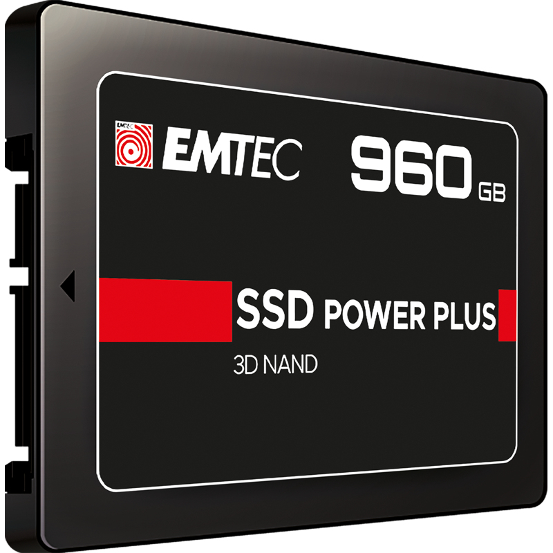 EMTEC X150 Power Plus 3D NAND - 960 GB SSD - intern - 2.5" (6.4 cm)