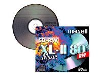 CD-RW 80 Maxell Audio, JewelCase, 1 piece
