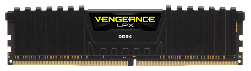 2x 8GB (16GB Kit) DDR4-3200 Corsair Vengeance LPX schwarz CL16
