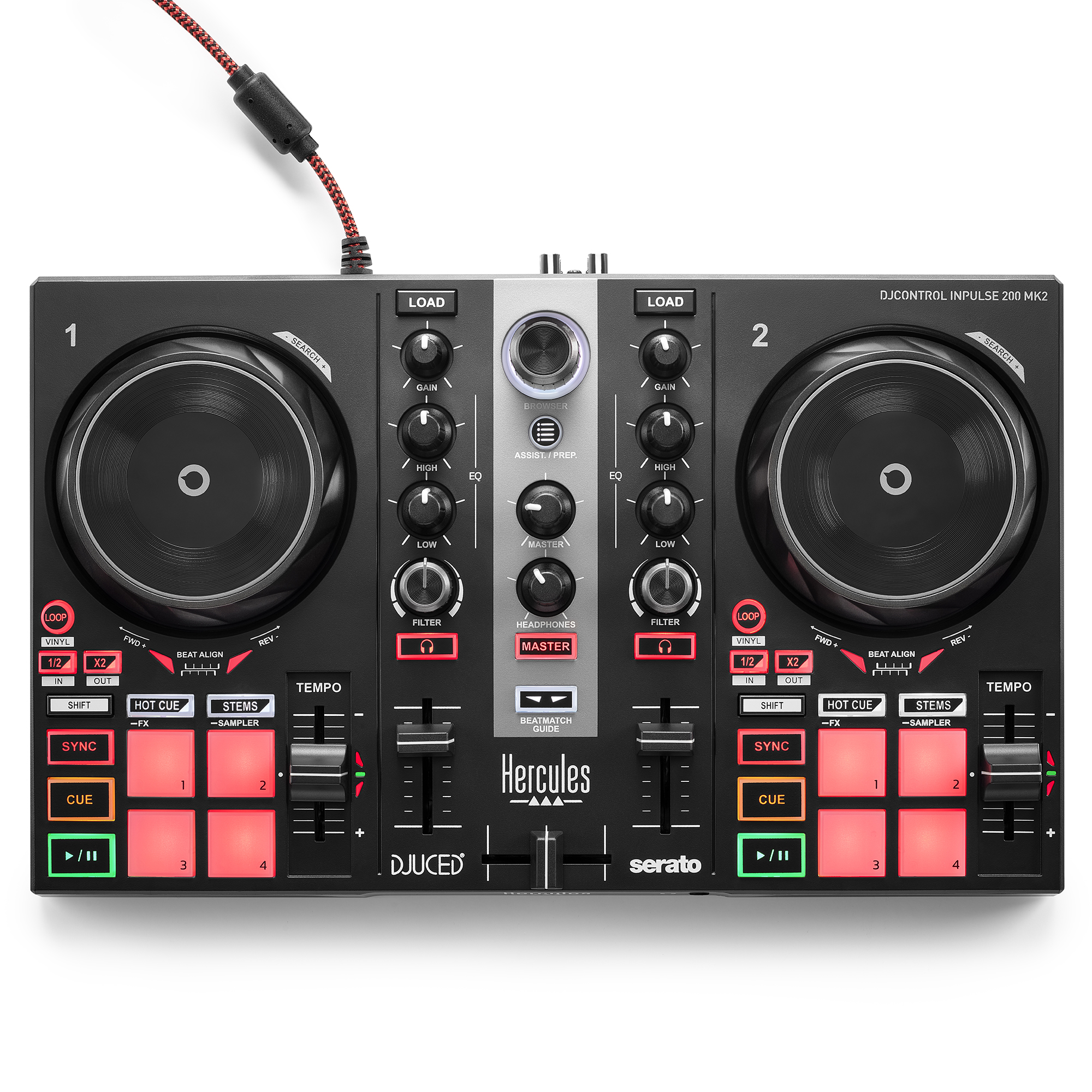 Mixersteuerung Hercules DJ Control Inpulse 200MK2 retail