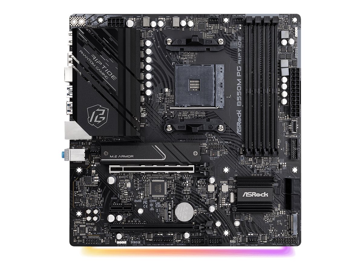 AsRock B550M PG Riptide - AMD B550 - So. AM4 - mATX