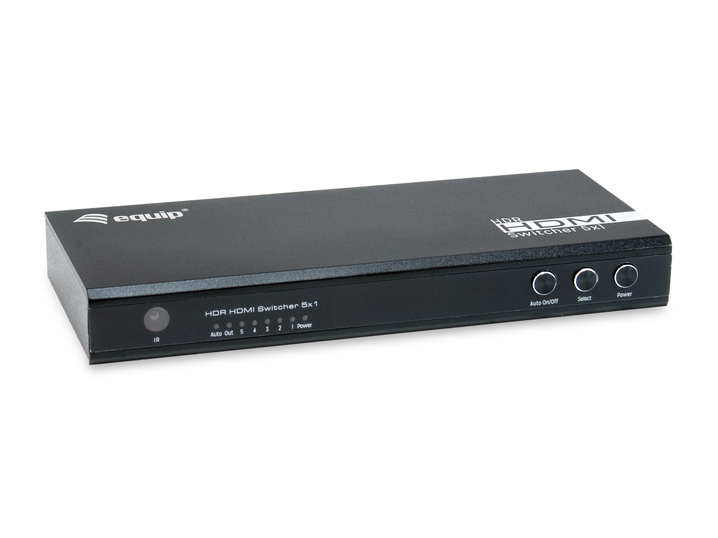 equip 332726 - HDMI - Schwarz - Aluminium - 60 Hz - 3840 x 2160 Pixel - 7.1 Kanäle