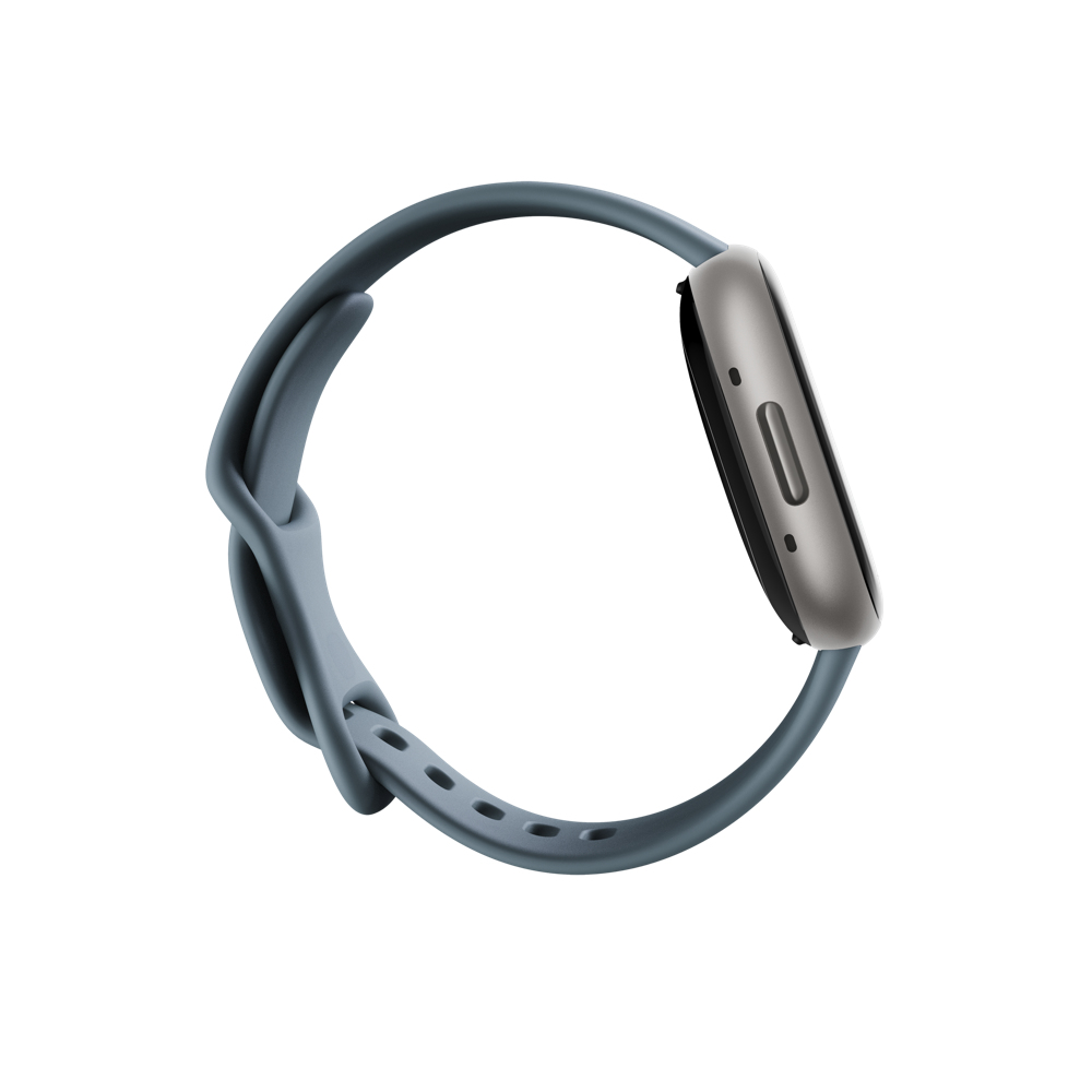 Fitbit Versa 4 Smartwatch Silver Blue Android