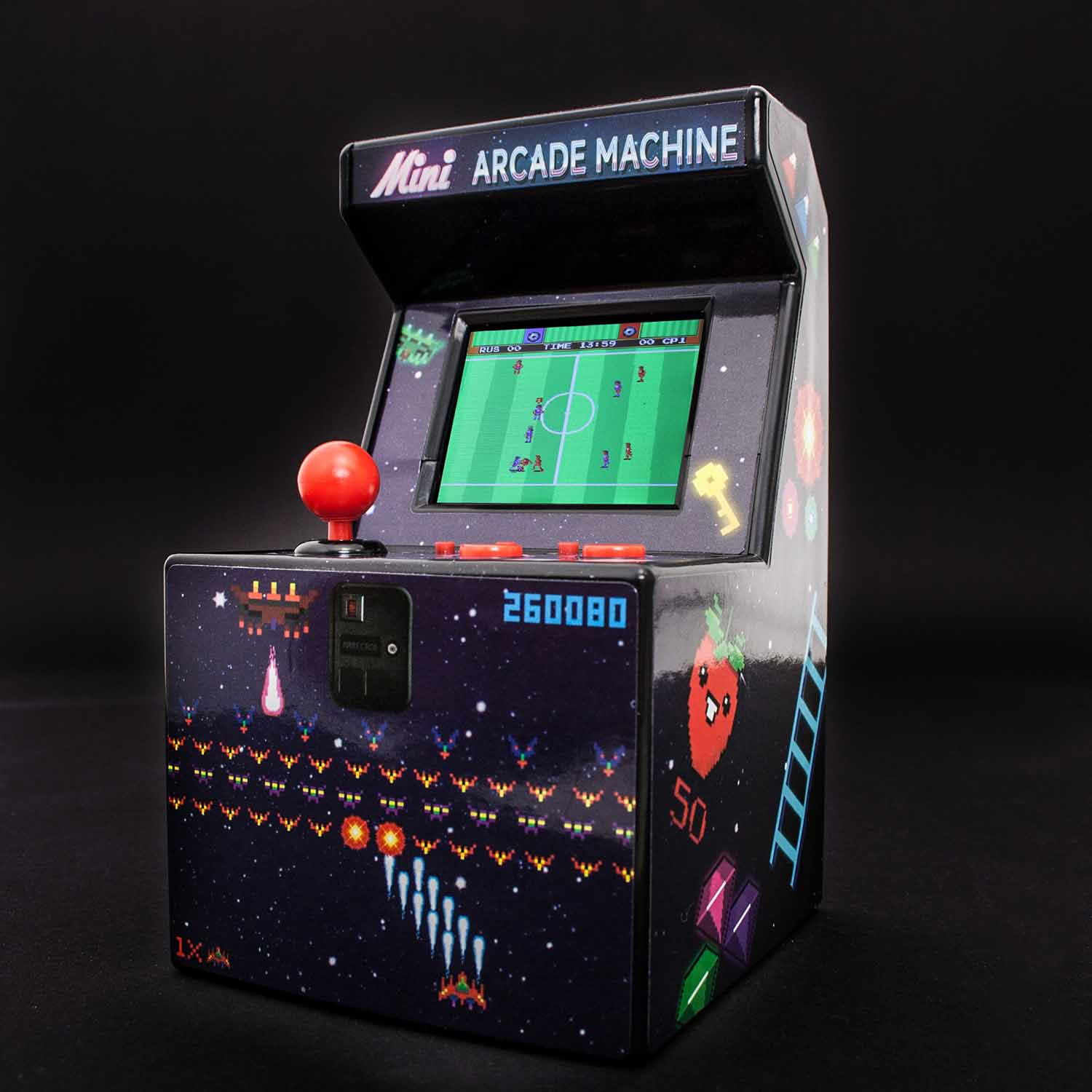 Thumbs Up ORB Mini Arcade Machine - Aufrecht stehender Arkadenschrank - Junge/Mädchen - 6 Jahr(e) - 6,35 cm (2.5 Zoll) - TFT - Mehrfarben