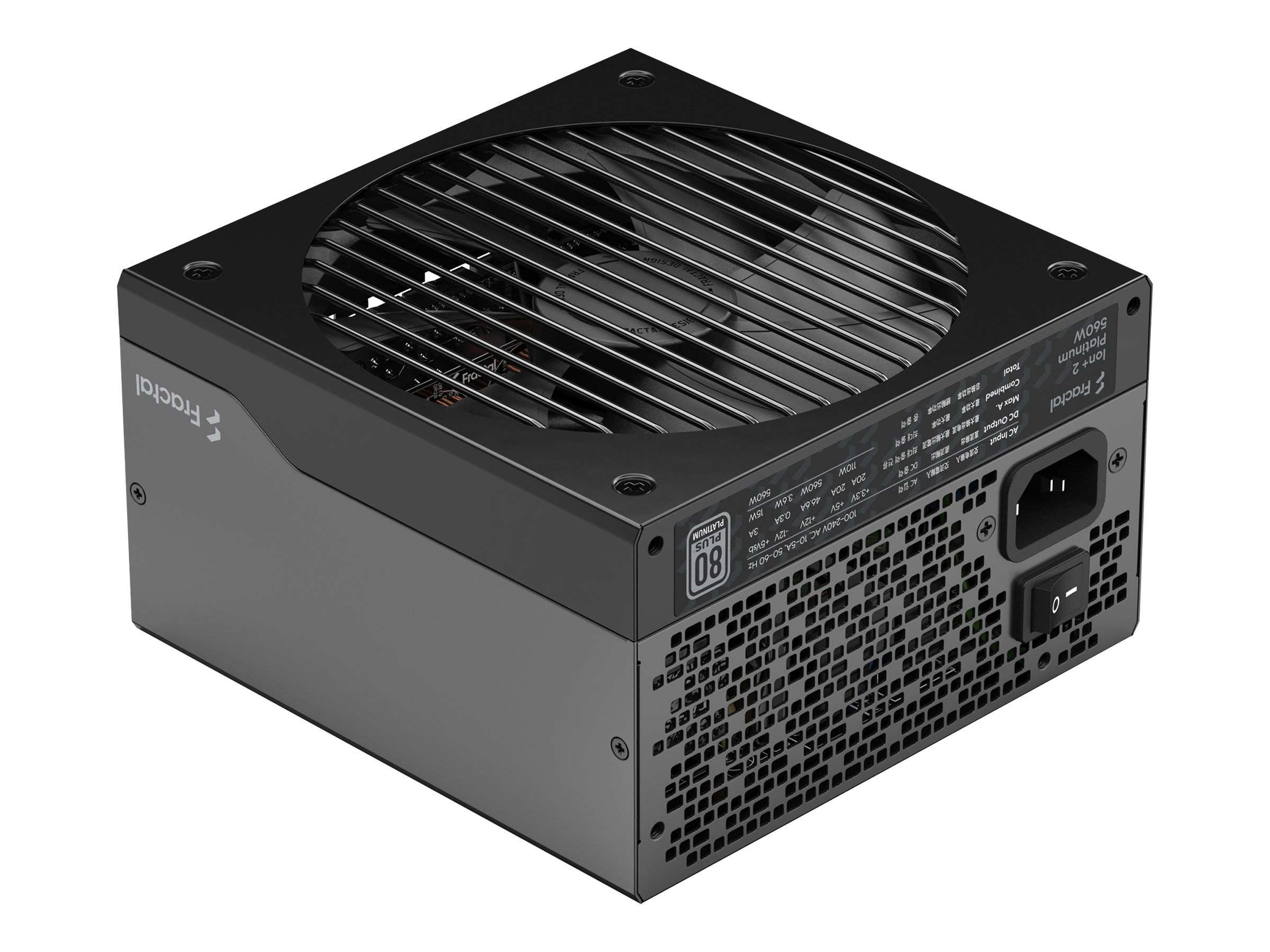 Fractal Design Ion+ 2 560W ATX 2.52 Netzteil Modular 80+ Platinum