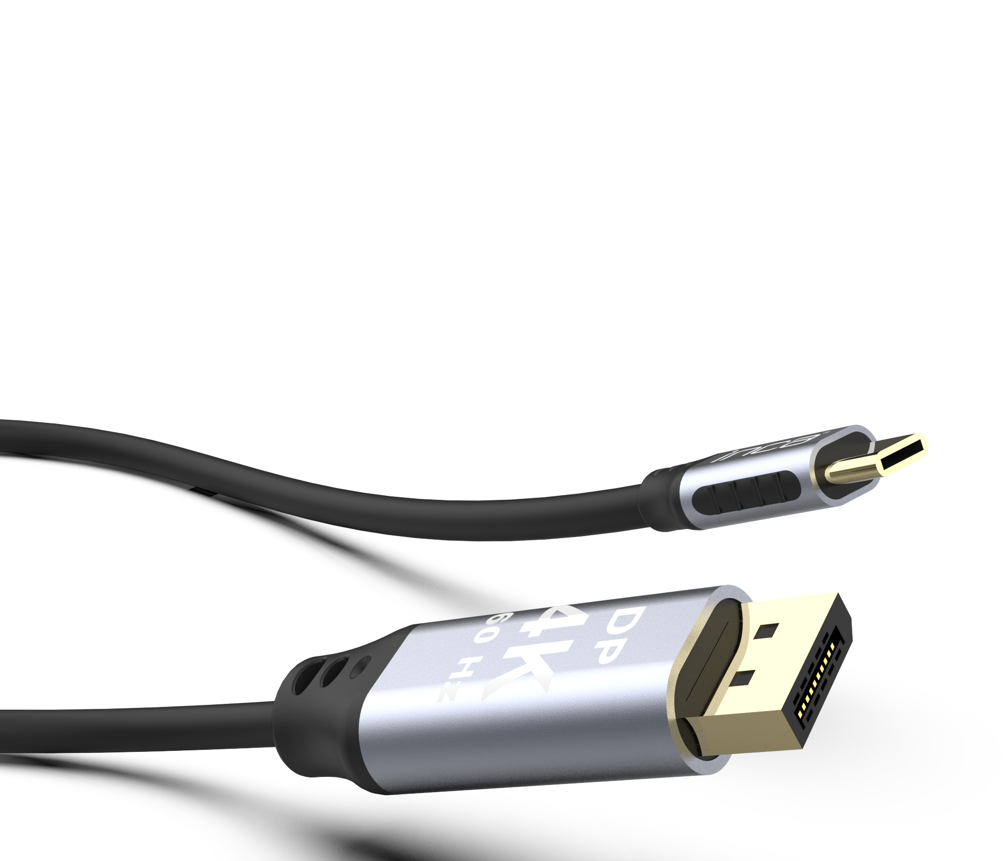 INCA USB Kabel ITCD-02TX  Typ C > DisplayPort, 4K60Hz, 2m retail