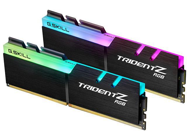 2x 16GB (32GB Kit) DDR4-3200 G.Skill Trident Z RGB CL16