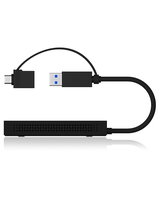 Splitter IcyBox mobiler USB 3.2  zu Dual HDMI retail