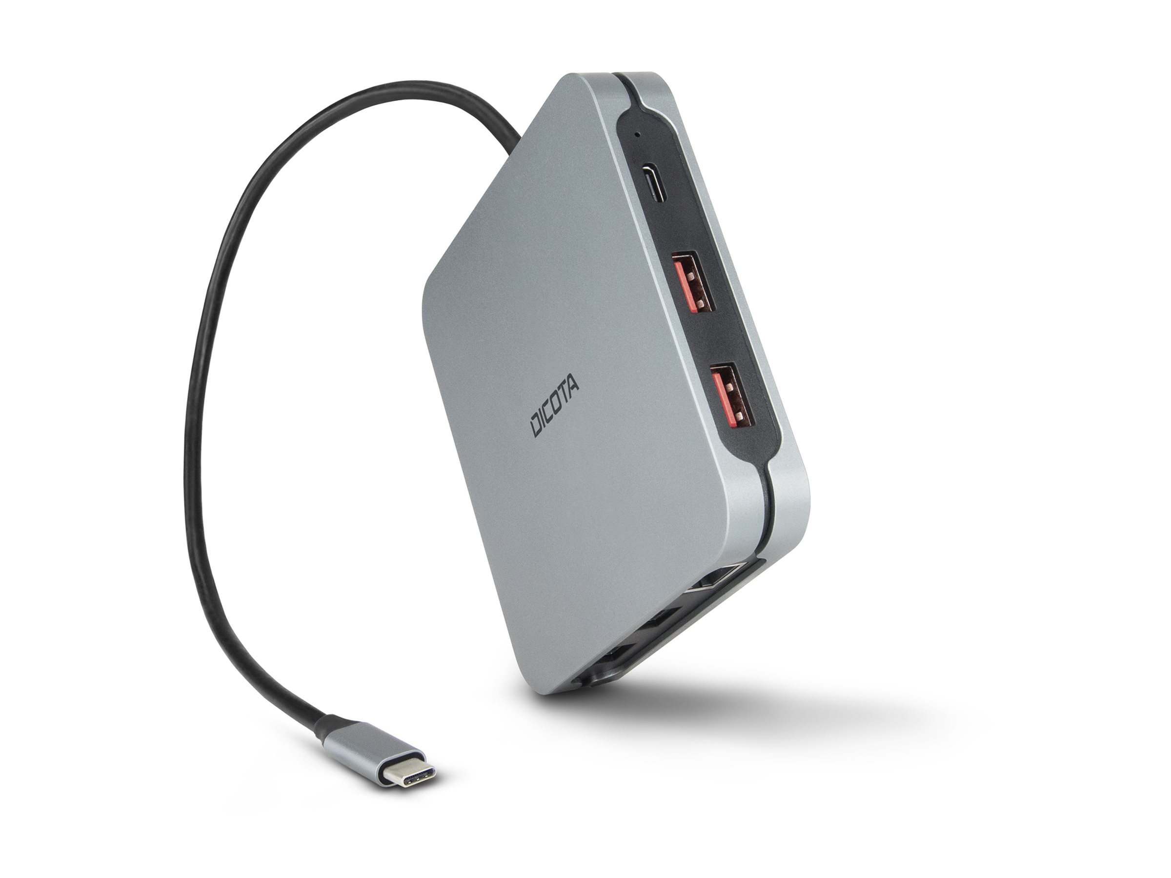 USB-C 10-in-1 Docking Station 8K HDMI PD 100W silver