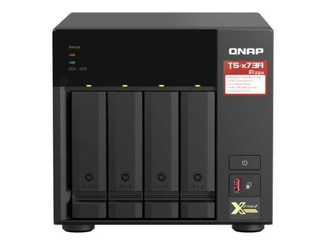 QNAP TS-473A - NAS-Server - 4 Schächte - SATA 6Gb/s