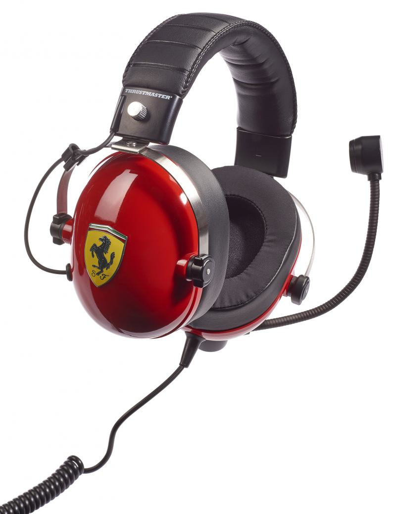ThrustMaster T.Racing Scuderia Ferrari Edition - Over-Ear - 3.5mm Klinke