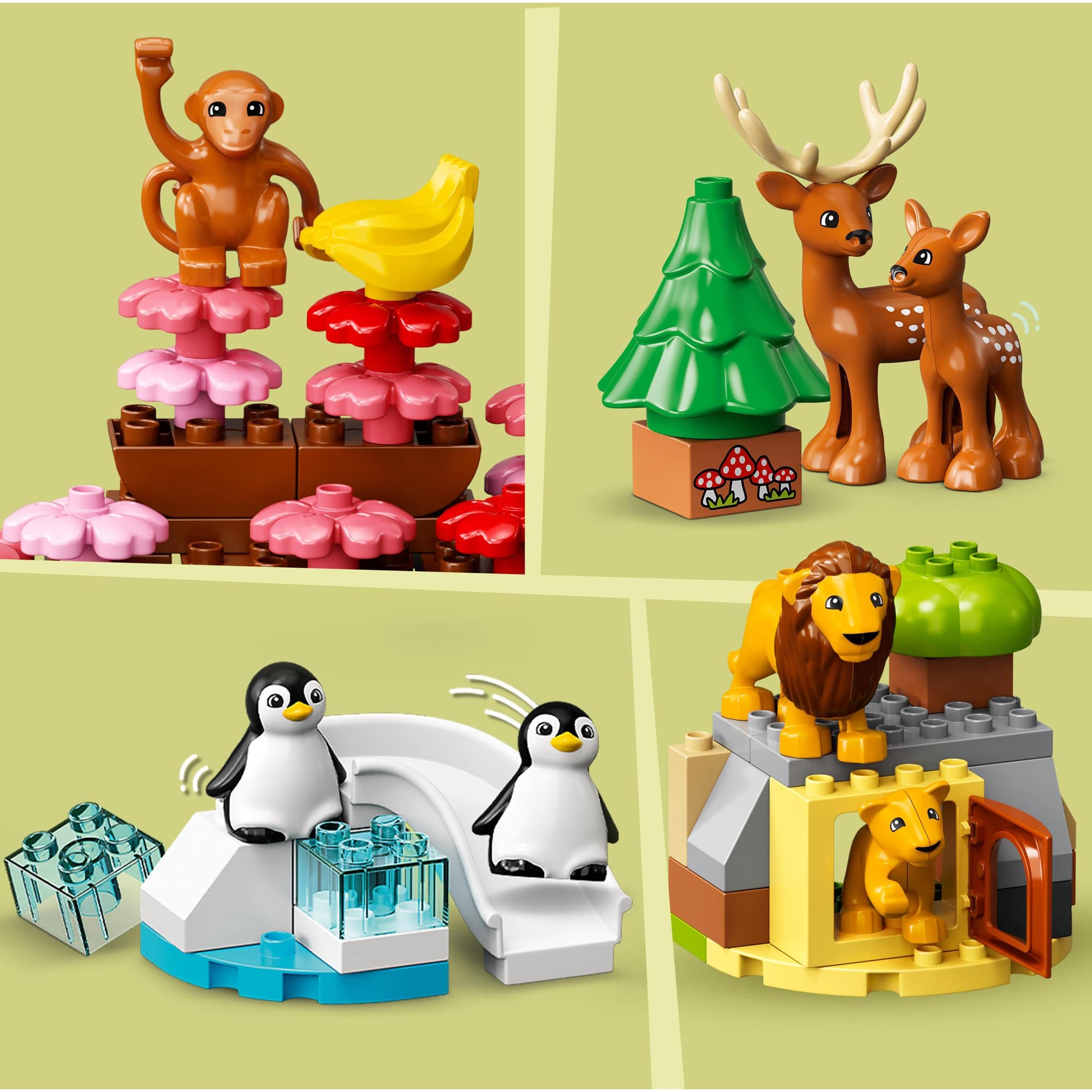 LEGO DUPLO Wilde Tiere der Welt                       10975