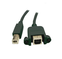 USB2.0 Verlängerung A-Einbaub. B  0,5m