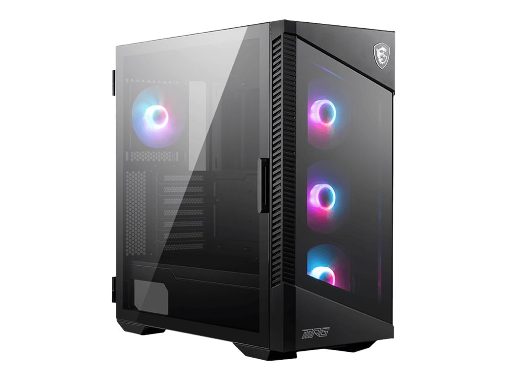 MPG VELOX 100R   (B/Tempered Glas/System Fan)