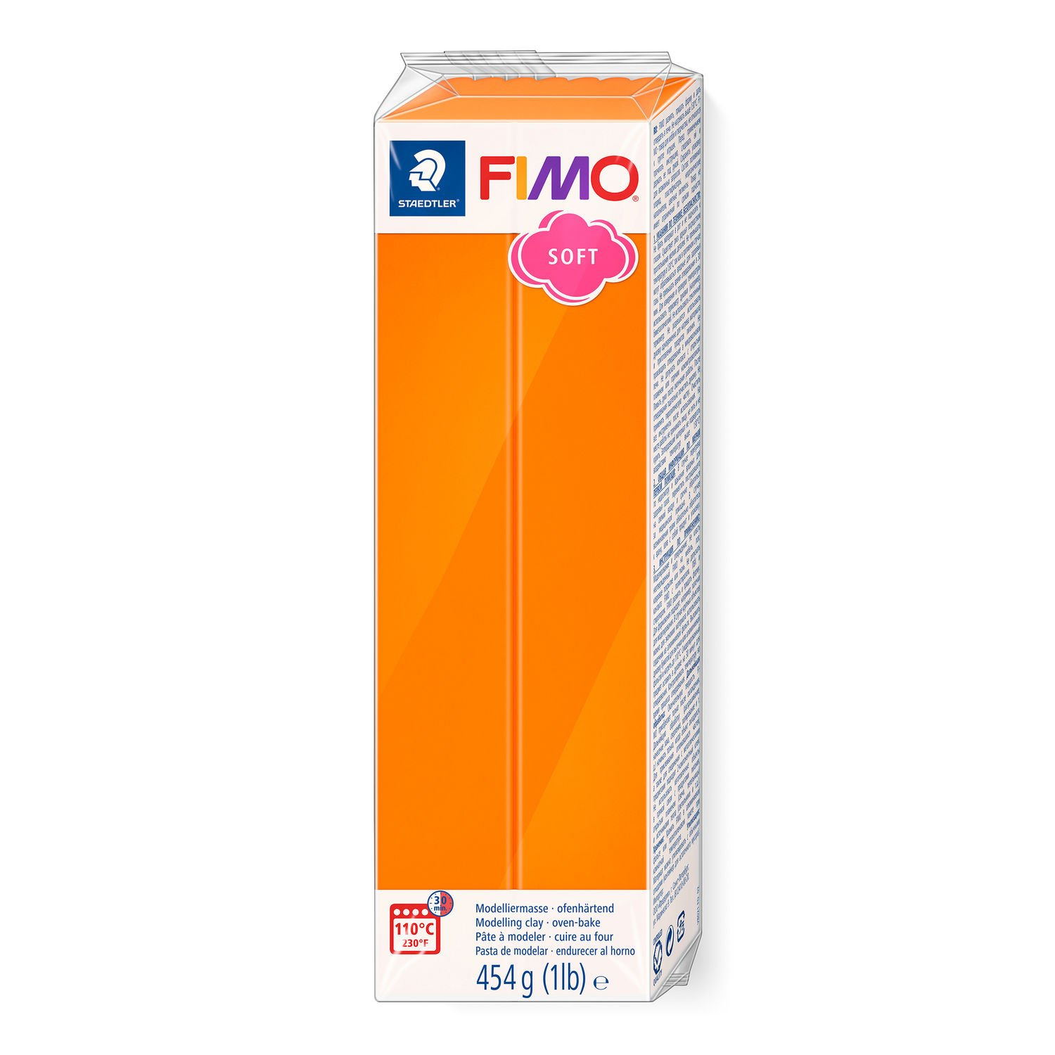 FIMO 8021 - Modellierton - Orange - 1 Stück(e) - 1 Farben - 110 °C - 30 min