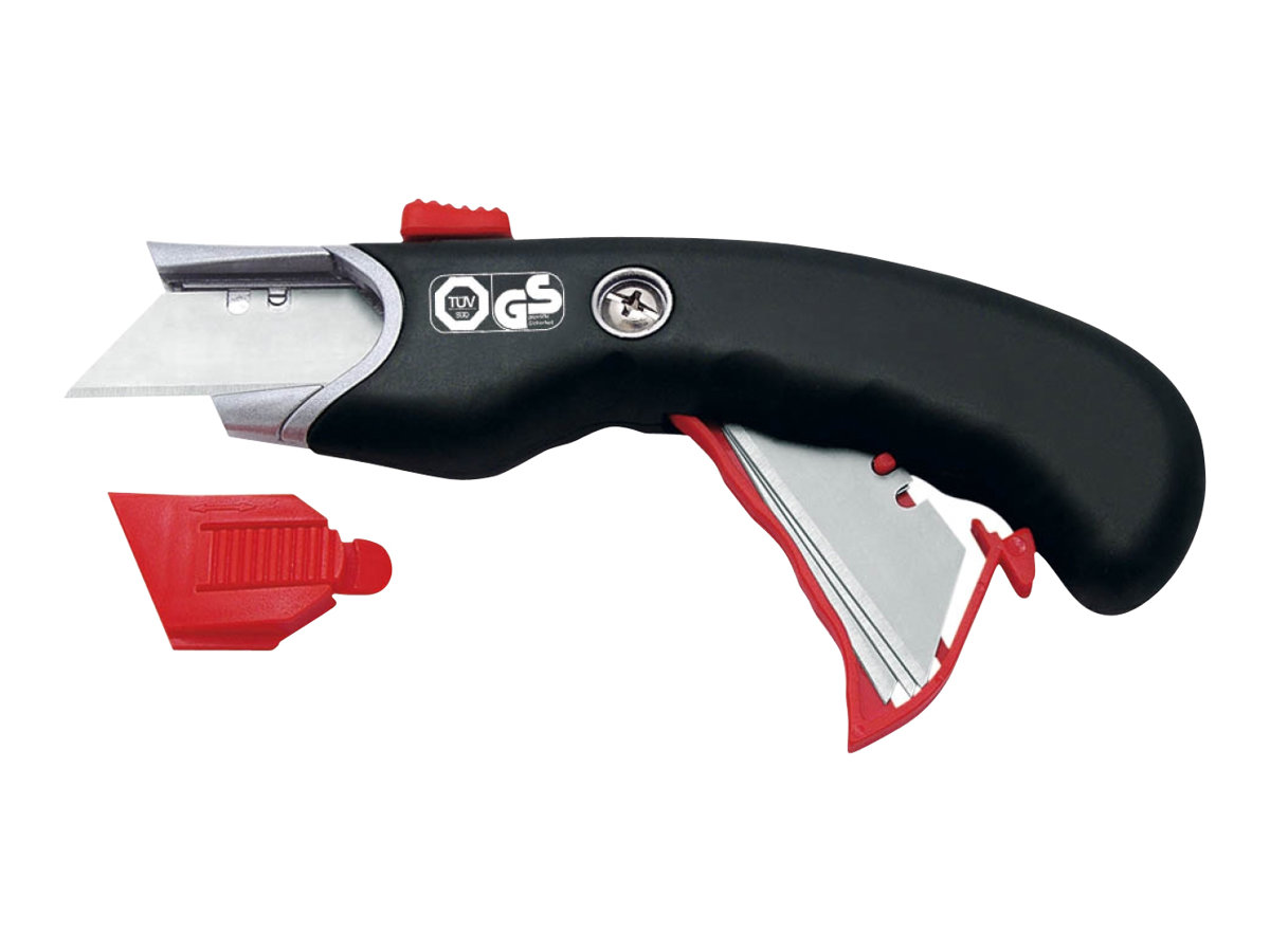 Safety-Cutter Premium-Modell inkl. 5 Ersatzklingen