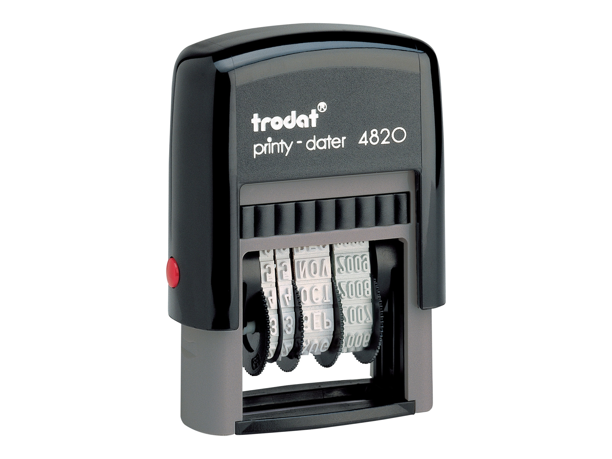 trodat Datumstempel Printy schw+Kissen schw 4820
