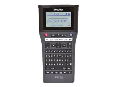 Brother P-Touch PT-H500 - Beschriftungsgerät - s/w - Thermotransfer - Rolle (2,4 cm)