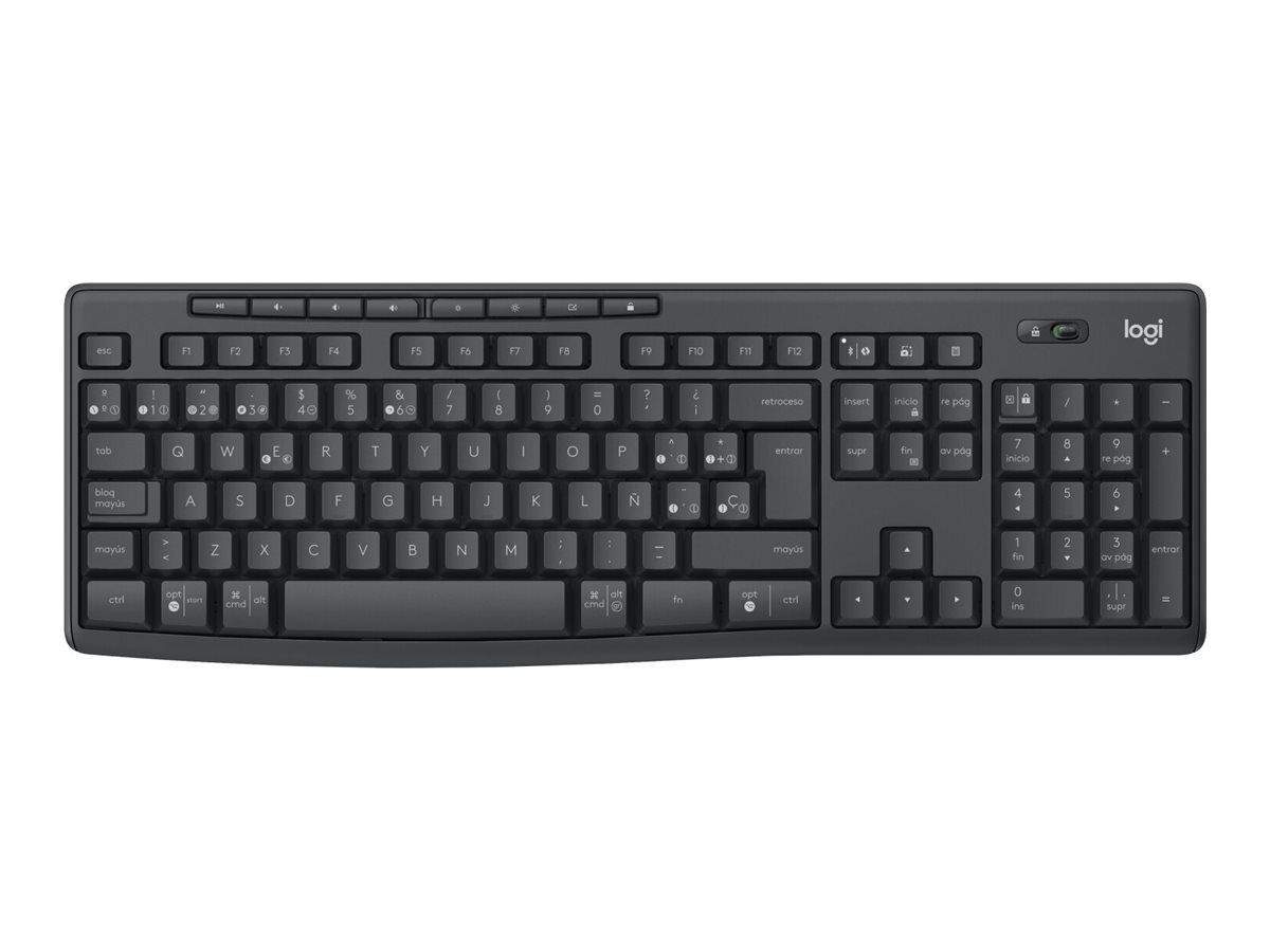 Logitech Wireless Keyboard+Mouse MK370 black f. Business