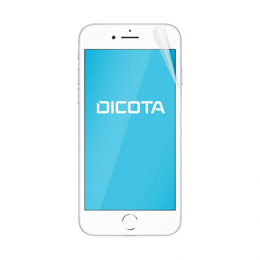 Dicota Anti-glare Filter - Bildschirmschutz für Handy - film - durchsichtig - für Apple iPhone 8, SE (2. Generation)