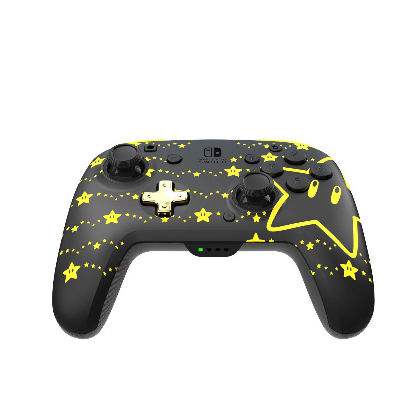 PDP Controller Rematch Wireless Super Stars GlowInDark Switc