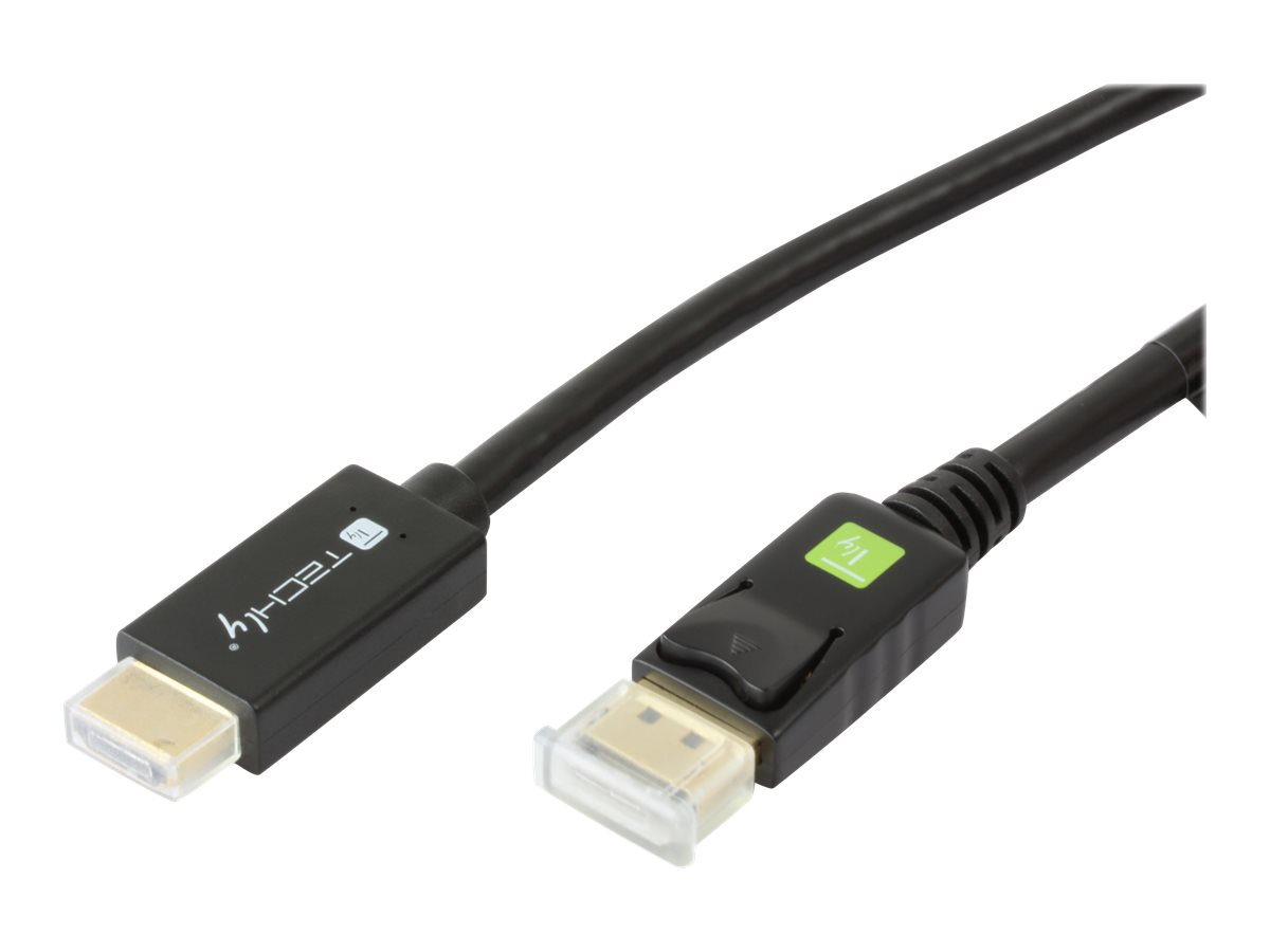 Techly Videokabel - DisplayPort (M) bis HDMI (M)