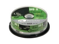 Intenso 25 x DVD-R (G) - 4.7 GB 16x - mit Tintenstrahldrucker bedruckbare Oberfläche