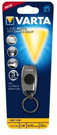 Taschenlampe Metal Key Chain Light            2xCR2016