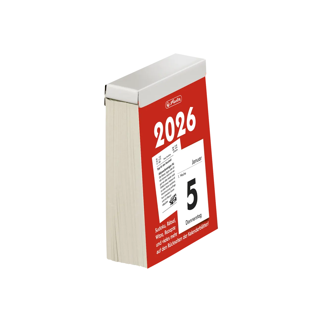 Abreißkalender Gr.5, 2026