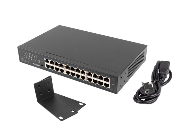 Switch RSGE 24-Port 1Gb unmanaged Gigab.Ethern. 19"