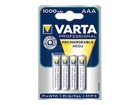 Varta Professional - Batterie 4 x AAA-Typ - NiMH - (wiederaufladbar)
