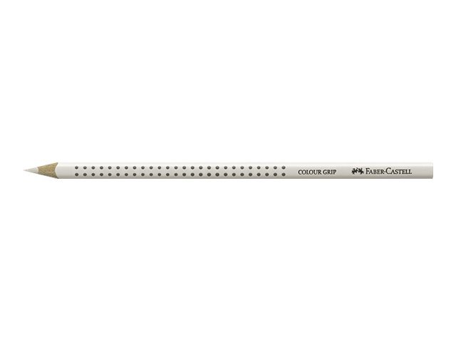 FABER-CASTELL Buntstift Colour Grip weiß