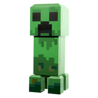 Kühlschrank Minecraft Creeper 10L