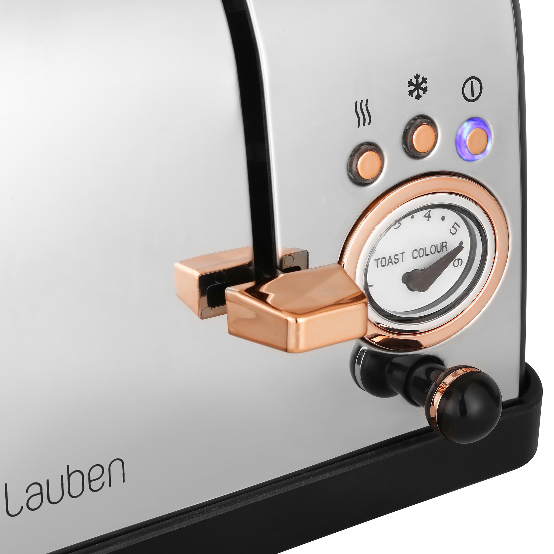 Lauben | Toaster 1500BC | 4Toasts | 1500W | schwarz retail