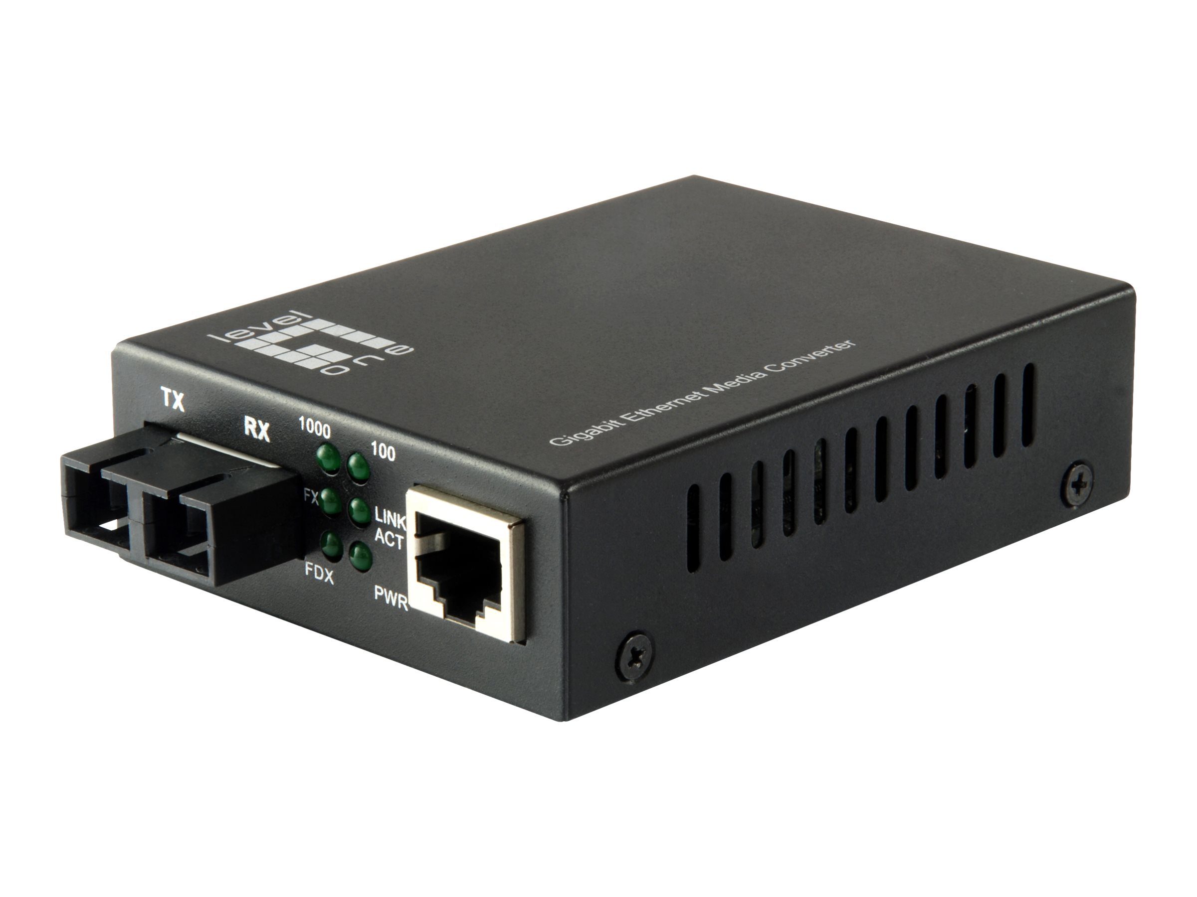 GVT-2002 - Medienkonverter - GigE - 10Base-T, 1000Base-SX, 100Base-TX, 1000Base-T