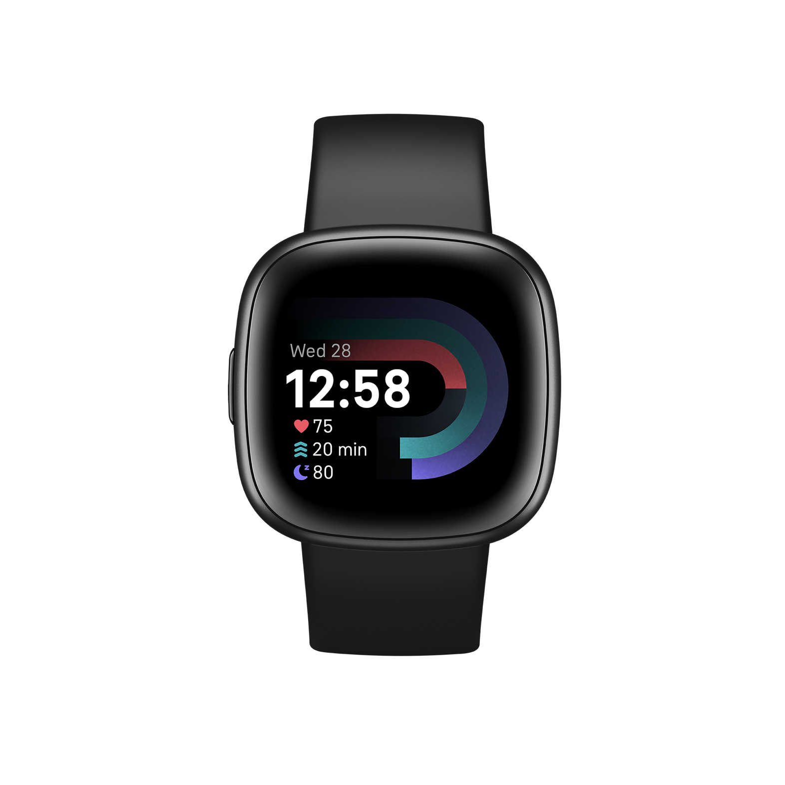 Fitbit Versa 4 Smartwatch Black Android