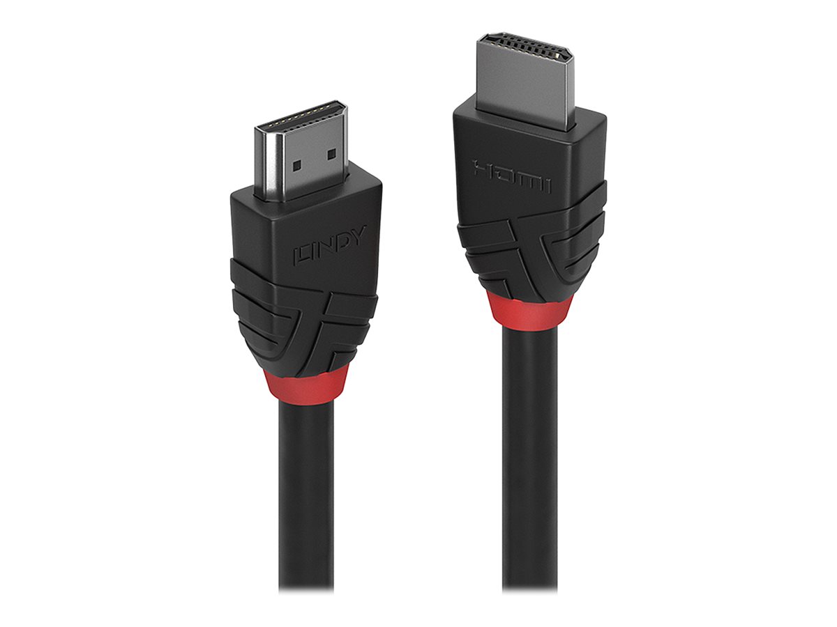 Lindy | 2m High Speed HDMI Kabel, Black Line