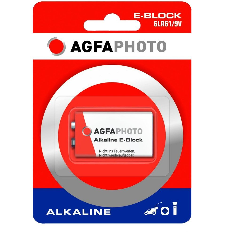 AgfaPhoto Batterie 6LR61 - Alkalisch