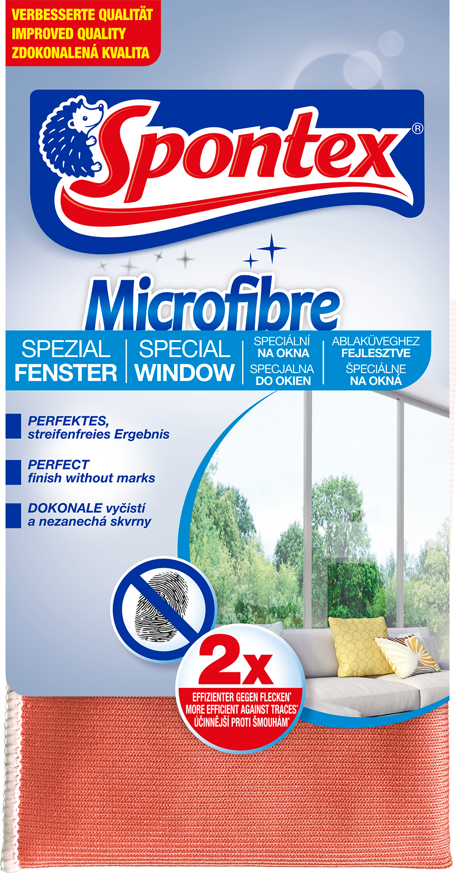 Spontex Fenstertuch Microfibre