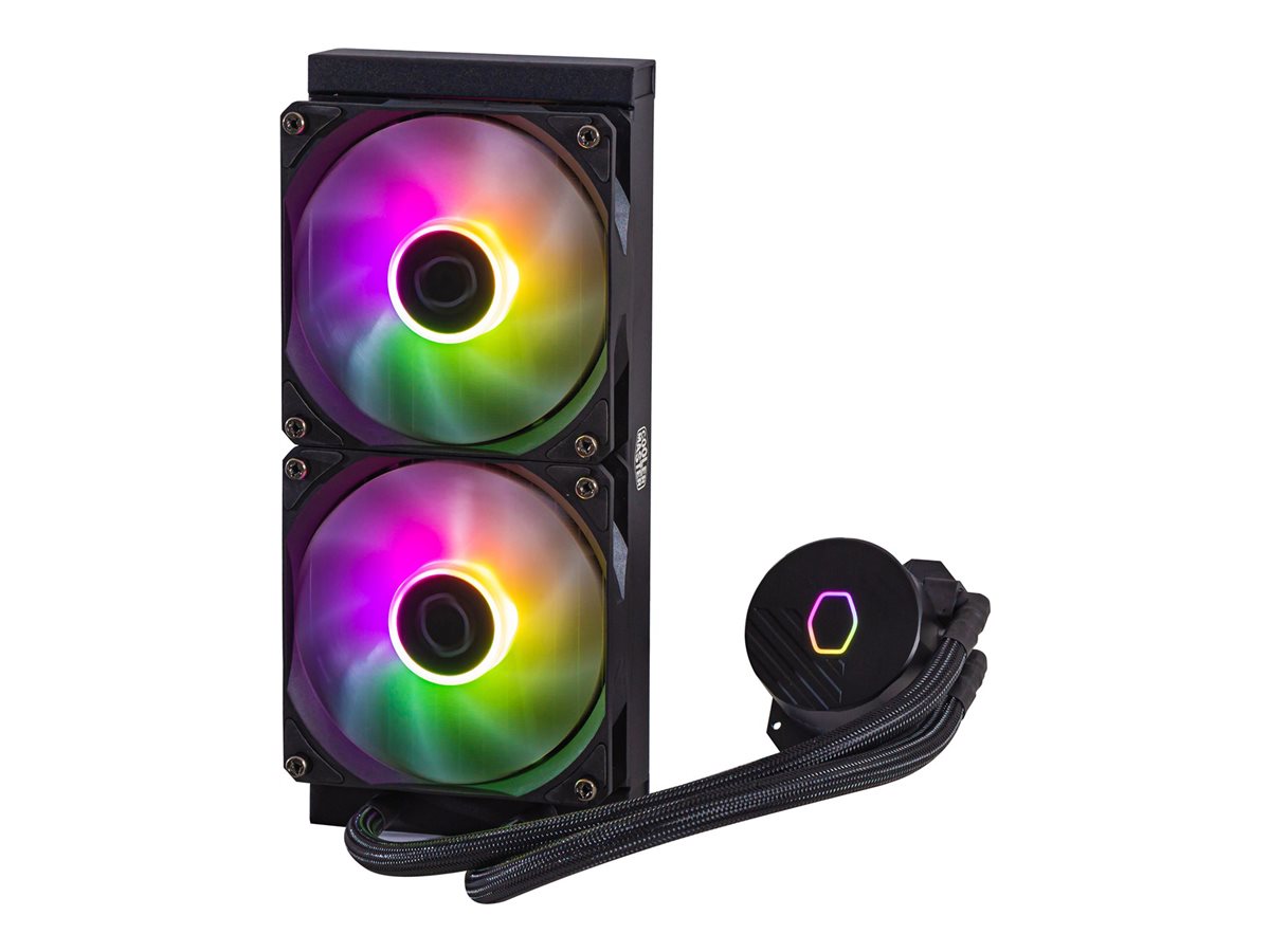 Cooler Master MasterLiquid 240L Core ARGB schwarz 240mm AIO-Wasserkühlung