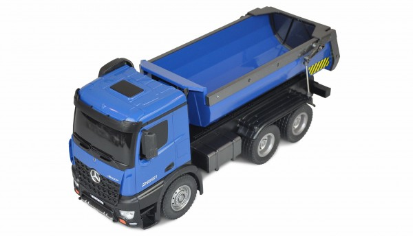 RC Baustelle LKW Arocs Kipper blau NiMH Akku 400mAh/8+
