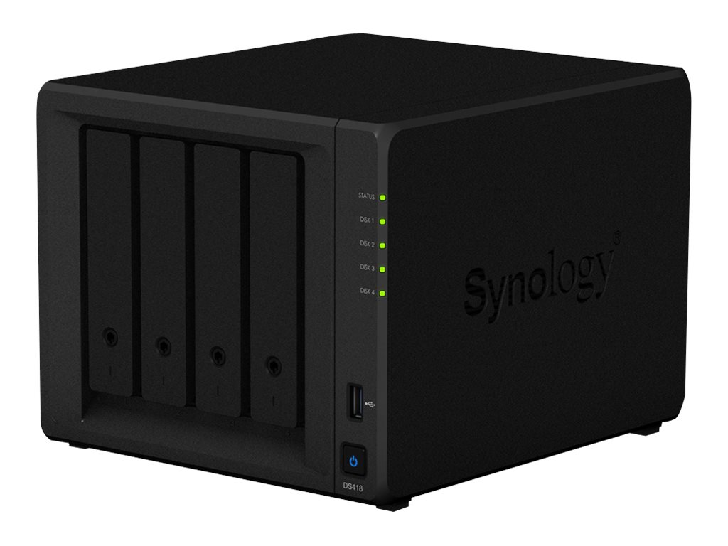Synology Disk Station DS418 - NAS-Server - 4 Schächte